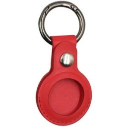 Tiera konstläder Apple AirTag skal röd