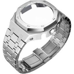 Tiera Casio GA-2100 custom mod kit silver