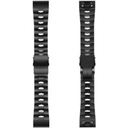 Tiera Garmin Fenix titanarmband svart quick release 22 mm