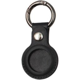 Tiera konstläder Apple AirTag skal svart