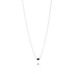 Efva Attling Love Bead halsband Silver Onyx 10-100-01570-4245