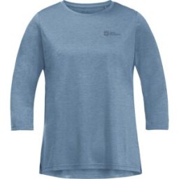 Jack Wolfskin Women's Crosstrail 3/4 Tee Elemental Blue XS