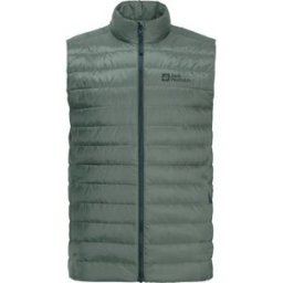 Jack Wolfskin Men's Pilvi Down Vest Hedge Green S