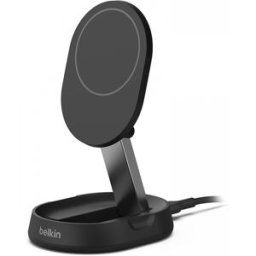 Belkin Boost Charge Pro Qi2 15w Magnetisk Laddningsstativ - Svart