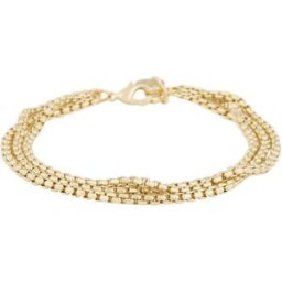 SNÖ of Sweden Soap armband 3 string guldfärgat 1339-3100257
