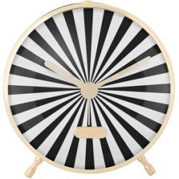 Karlsson väckarklocka Candy Swirl black & white KA6008BK