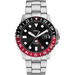 Fossil Blue GMT Silver FS6092