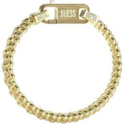 GUESS Pitstop gulfärgat armband JUMB04446JWYGL