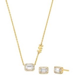 Michael Kors Premium guldfärgat smyckeset MKC1759CZSET