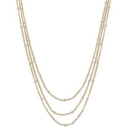 SNÖ of Sweden Jen tassel halsband 45 plain g 1343-0645257