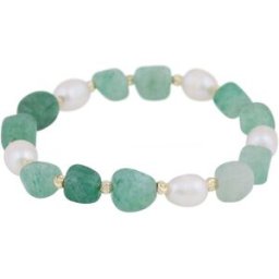 SNÖ of Sweden Hilma elastiskt armband g/light green 1342-3200183