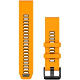 Garmin Quickfit 22 mm silikonarmband orange 010-13392-01