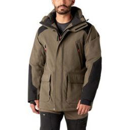Dickies Men's Protect Extreme Insulated Puffer Parka Moss/Black L