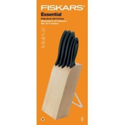 Knivblock FISKARS Essential 5/fp
