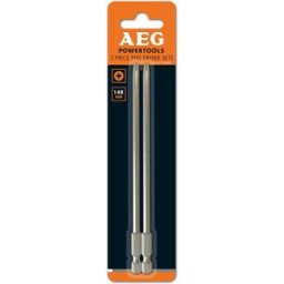 AEG Skruvbits PH2, 148 mm, 2-pack