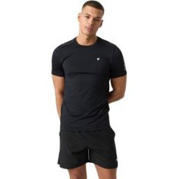 Björn Borg Ace Mesh Panel T-shirt Herr, XL, BLACK BEAUTY
