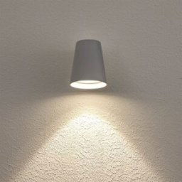Hide a lite Väggarmatur Cone, grå, 3W
