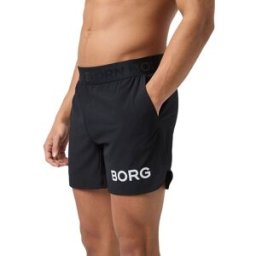 Björn Borg Borg Short Shorts Herr, M, BLACK BEAUTY