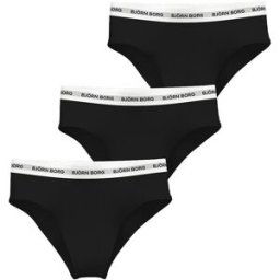 Björn Borg Logo Highwaist Brief 3-pack Dam, XL, MULTIPACK 1