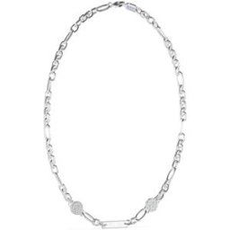 GUESS kings road stålfärgad halsband med platta JUMN03227JWSTT/U