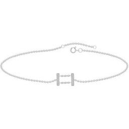 Lykka Elegance Bar diamantarmband 17+2 cm