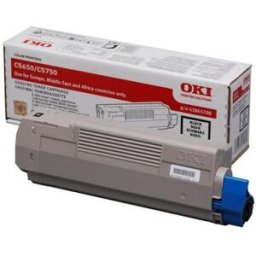 Toner OKI 43865708 8K svart