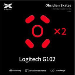 X-Raypad Obsidian Mouse Skates Till Logitech G102/g Pro
