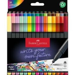 Fiberpenna FABER Grip Fine 0.4 mm 30/fp