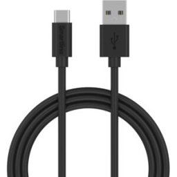 Smartline USB-A till USB-C 2.0 Svart - 1m