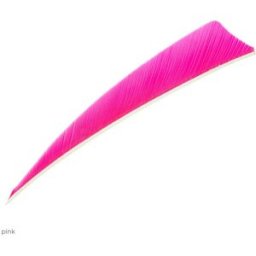 Trueflight Feathers 5" LW Shield Cut 12st (Färg: Rosa)