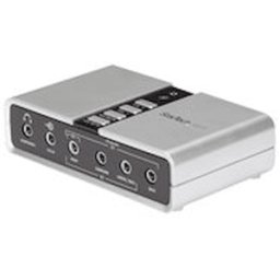StarTech.com 7.1 USB-audio-adapter externt ljudkort med SPDIF