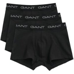 GANT Trunk 3-pack Herr, Black, XL