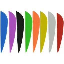 Annan Tillverkare Plastic Fins 5" 9 pack (Färg: Turkos)