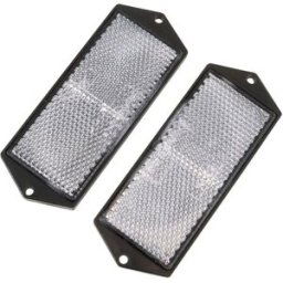Cj 547173 Fordonsreflex Till Släpvagn, 2-Pack, Vit, Verkstad & Fordon