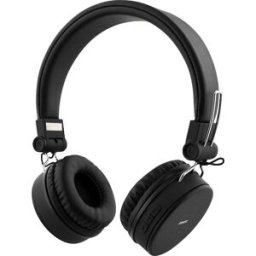 Headset STREETZ On-Ear BT svart