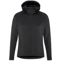 Powerfleecehoodie Adv Explore svart S