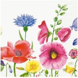 Servett DUNI Flowy 3-lags 33x33cm 50/fp