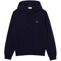 Lacoste Organic Cotton Hoodie Herr, Navy Blue, 2