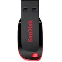 SanDisk Cruzer Blade - USB flash-enhet - 128 GB - USB - svart,