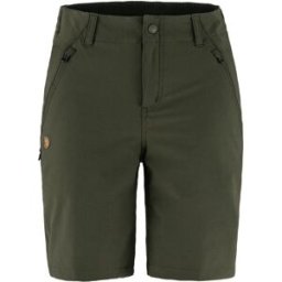 Fjällräven Abisko Trail Stretch Shorts Dam, 38, DEEP FOREST
