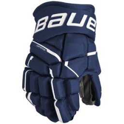 Bauer Supreme Mach Handske Junior, NAVY, 11
