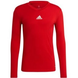 adidas Baselayer Long Sleeve Tee Team Junior, Röd, 140