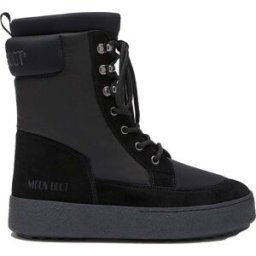 Moon Boot Women's Ltrack Combat Boot Black 38