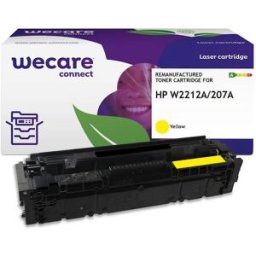 Toner WECARE HP W2212A 207A 1,25K gul