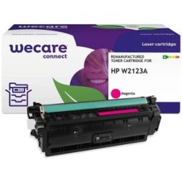 Toner WECARE HP W2123A 212A 4,5K magenta