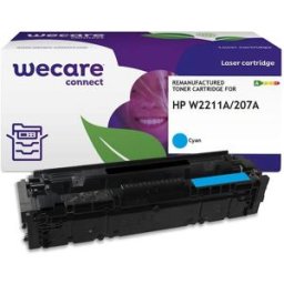 Toner WECARE HP W2211A 207A 1,25K cyan