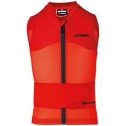 Atomic Live Shield Vest Junior Red M