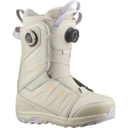 Salomon Women's Ivy BOA SJ BOA Cream/Peach Fuzz/Orchid Petal 26.5
