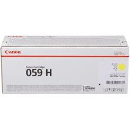 Canon 059 H Yellow Toner Cartridge 13.5K