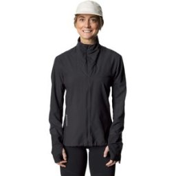 Houdini Pace Wind Jacket Dam, True Black, S